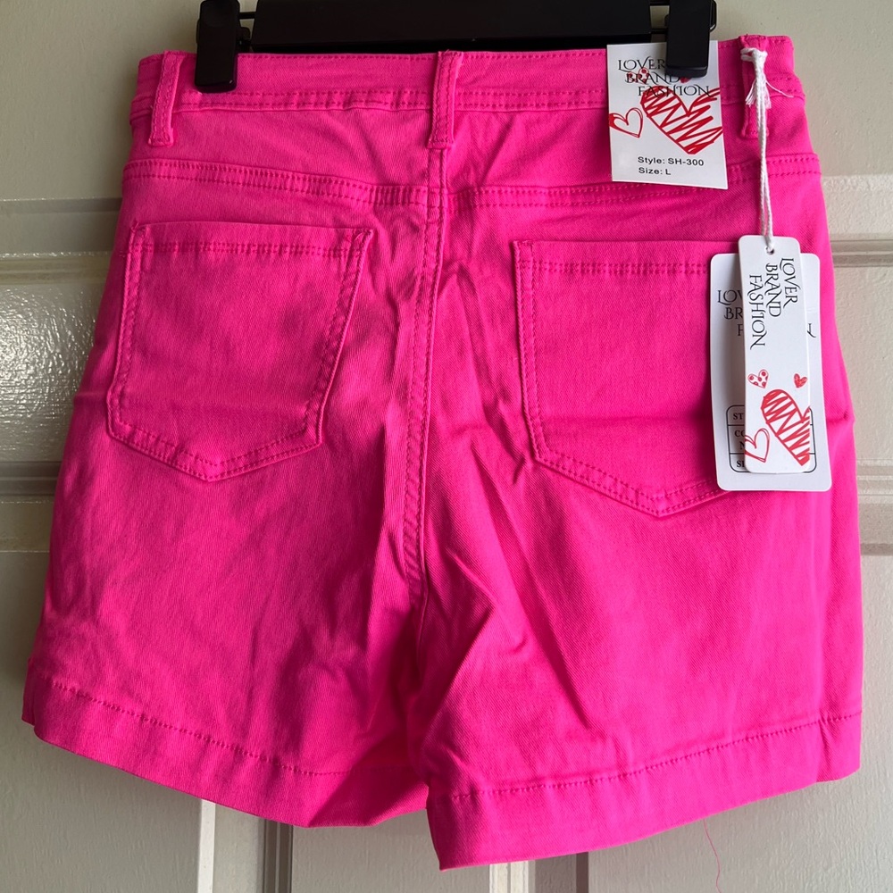 Neon pink short